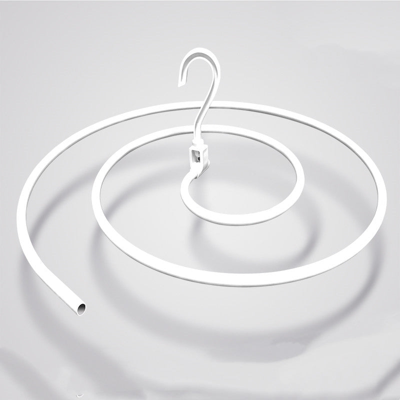 GoFuraaly™ Space-Saving Spiral Drying Rack | Stainless Steel Quilt & Bed Sheet Hanger
