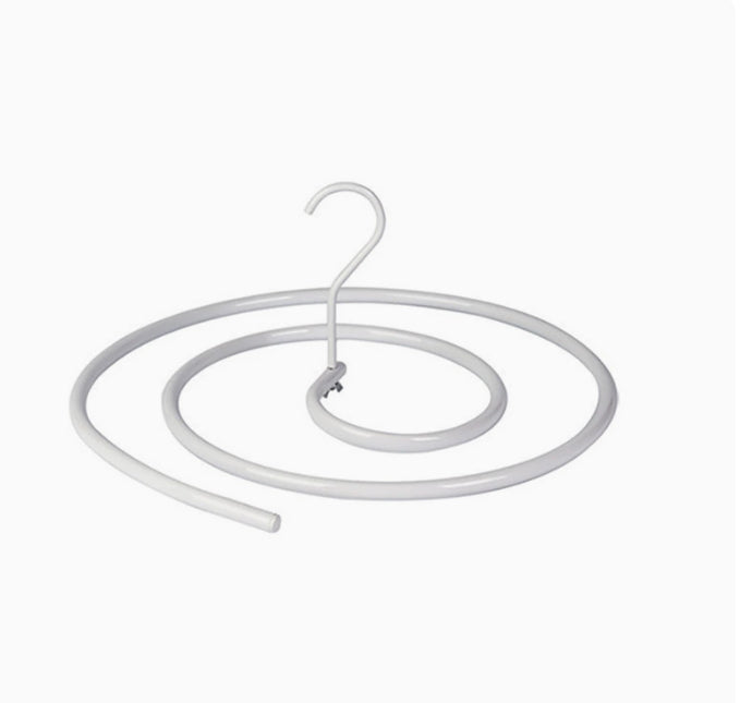 GoFuraaly™ Space-Saving Spiral Drying Rack | Stainless Steel Quilt & Bed Sheet Hanger