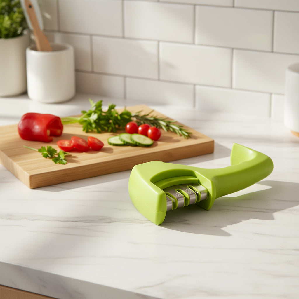 EdgeMaster™ Professional Knife Sharpener — Precision Kitchen Sharpening for All Blade Types