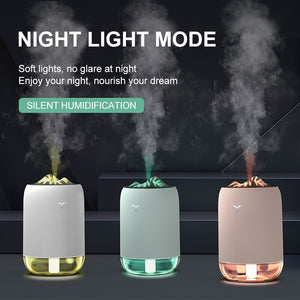 Portable Mini USB Humidifier Atomizer – Home & Car Cool Mist Diffuser