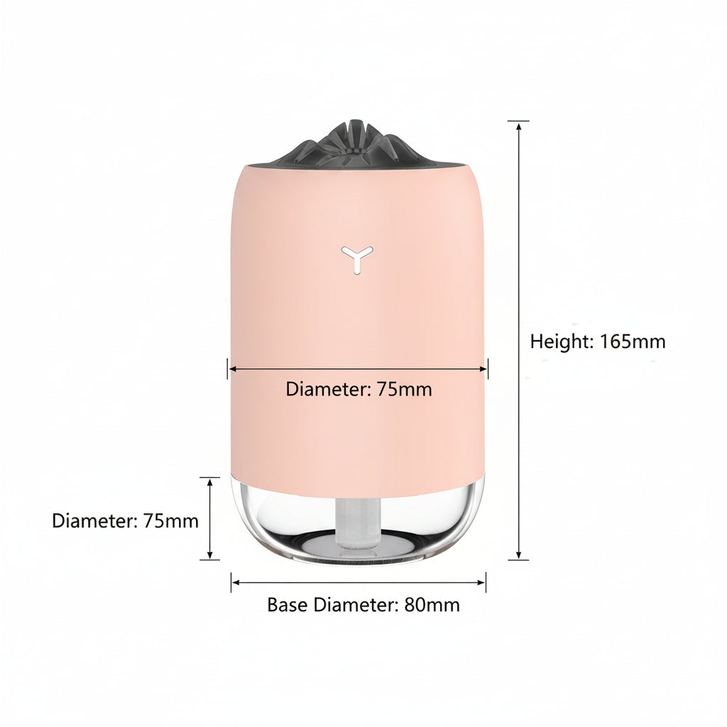 Portable Mini USB Humidifier Atomizer – Home & Car Cool Mist Diffuser