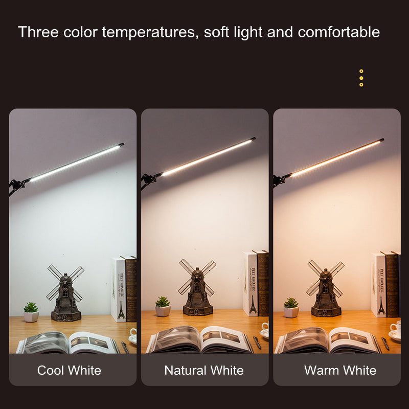 GoFuraaly™ Professional Long Arm Folding LED Desk Lamp