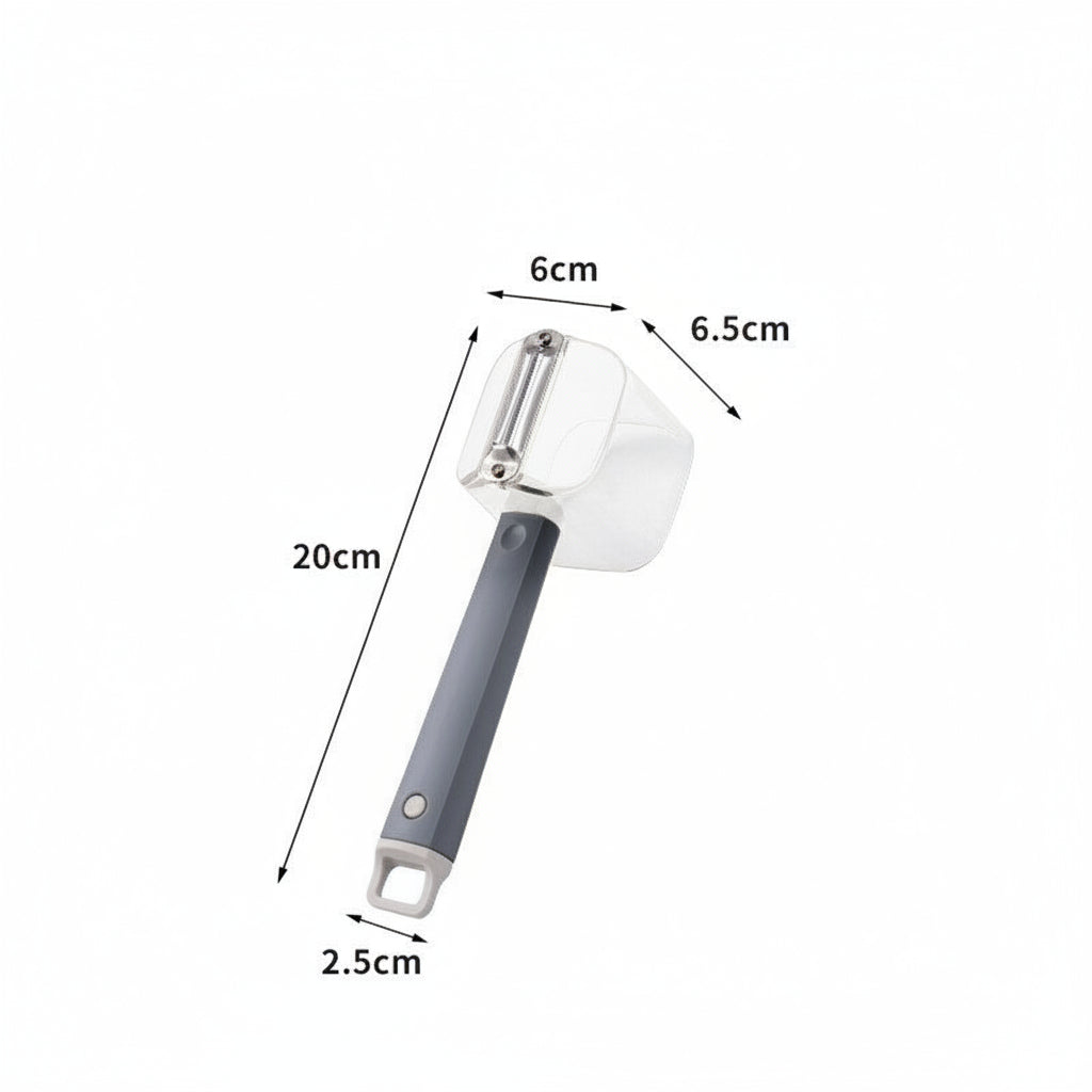 GoFuraaly™ Single-Head Stainless Steel Peeler— Compact, Durable, and Versatile