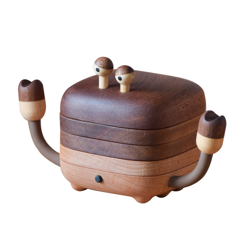 GoFuraaly™ Modular Wooden Coaster & Trivet Set | Geometric Puzzle Design