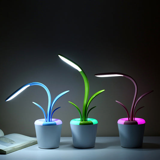 GoFuraaly™ Creative Plant-Style LED Touch Desk Lamp