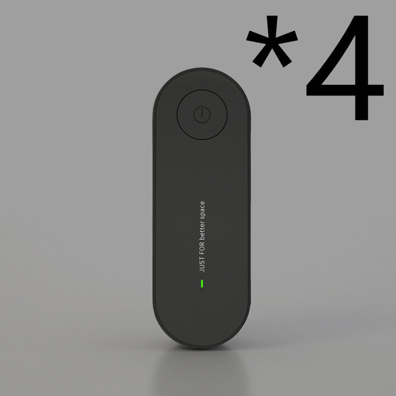 Portable Negative‑Ion Air Purifier & Deodorizer – Home Office USB Compact Fresh Air Device