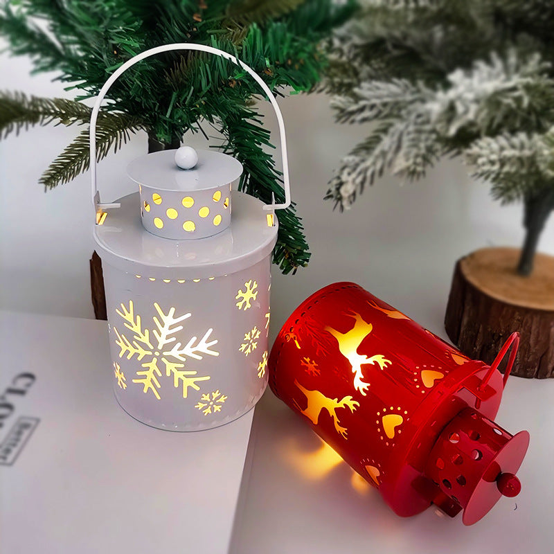 GoFuraaly™ Nordic Glow LED Lanterns – Battery-Powered Electronic Candles for Holiday & Home Decor