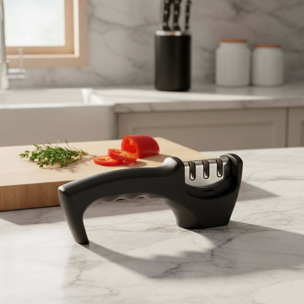 EdgeMaster™ Professional Knife Sharpener — Precision Kitchen Sharpening for All Blade Types