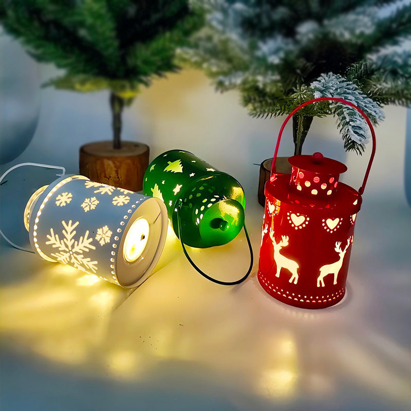 GoFuraaly™ Nordic Glow LED Lanterns – Battery-Powered Electronic Candles for Holiday & Home Decor