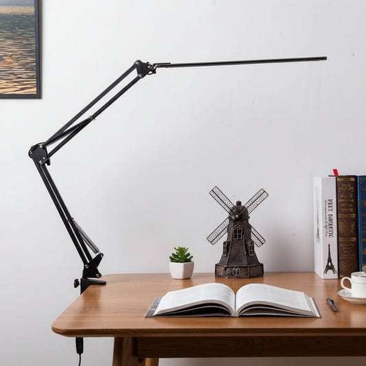 GoFuraaly™ Professional Long Arm Folding LED Desk Lamp