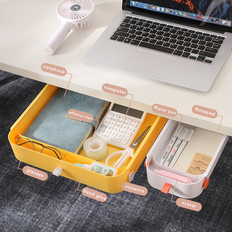 GoFuraaly™ Invisible Self-Adhesive Under Desk Drawer Organizer
