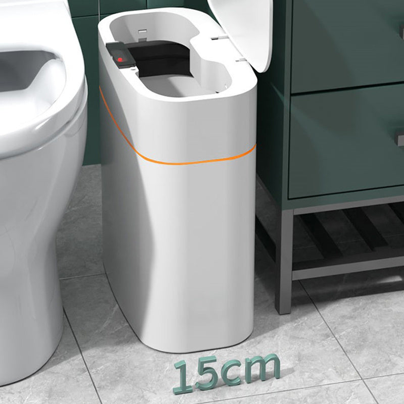 Smart Induction Trash Can – Automatic Sensor Lid, Leak‑Proof, UV & Deodorization