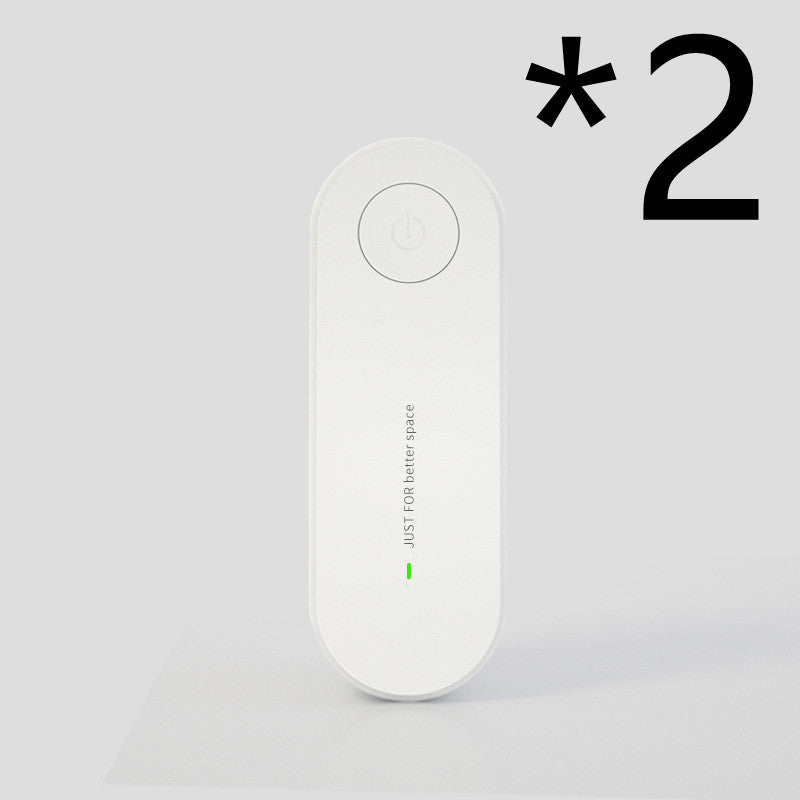 Portable Negative‑Ion Air Purifier & Deodorizer – Home Office USB Compact Fresh Air Device