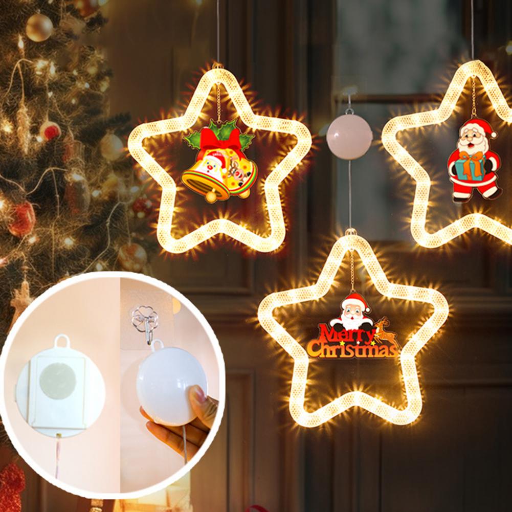 GoFuraaly™ LED Star Christmas Pendant Light | Battery Powered Window & Wall Decoration