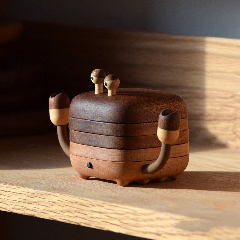 GoFuraaly™ Modular Wooden Coaster & Trivet Set | Geometric Puzzle Design