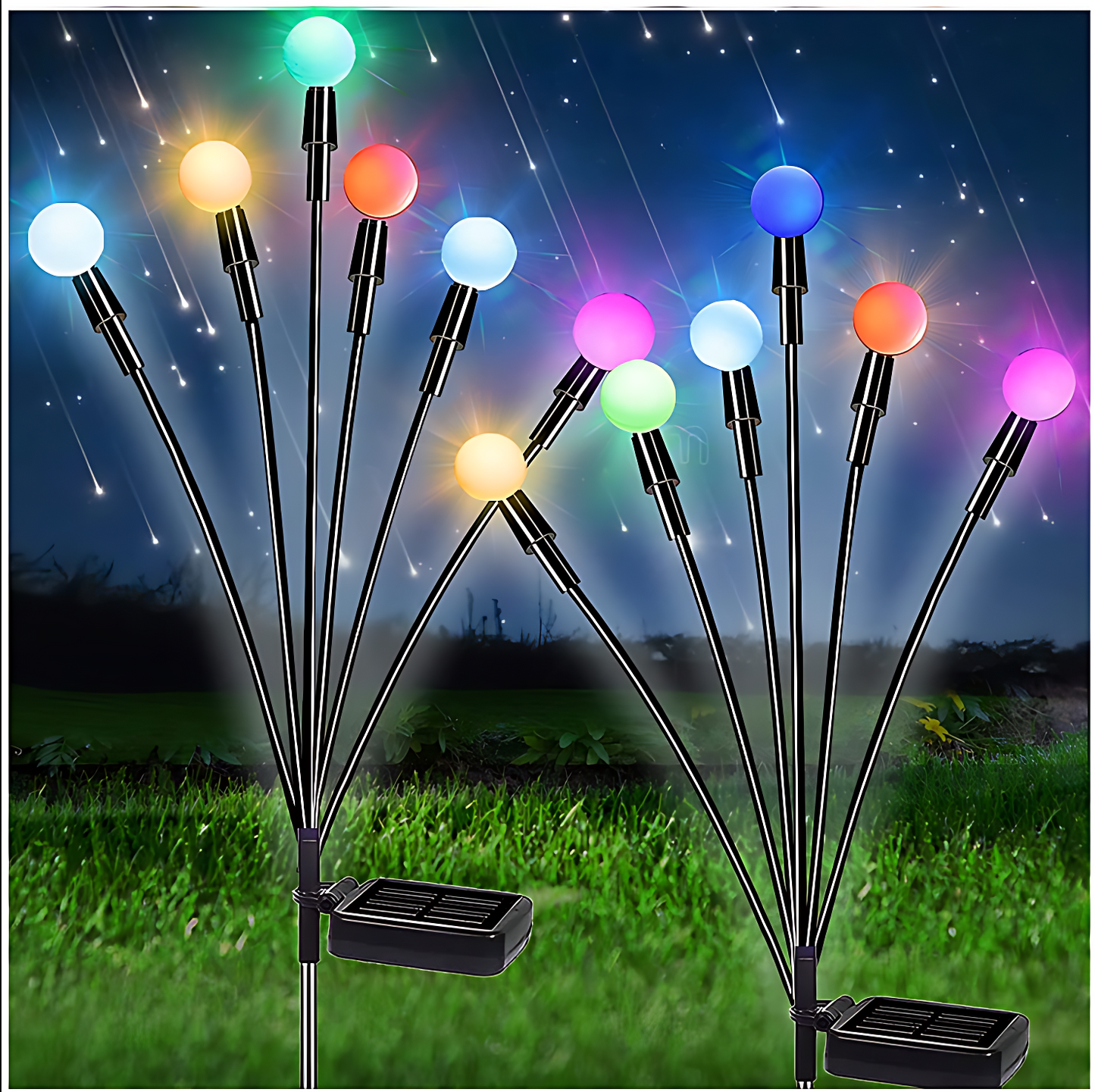 GoFuraaly™ Solar Swaying Firefly Garden Lights (Waterproof)