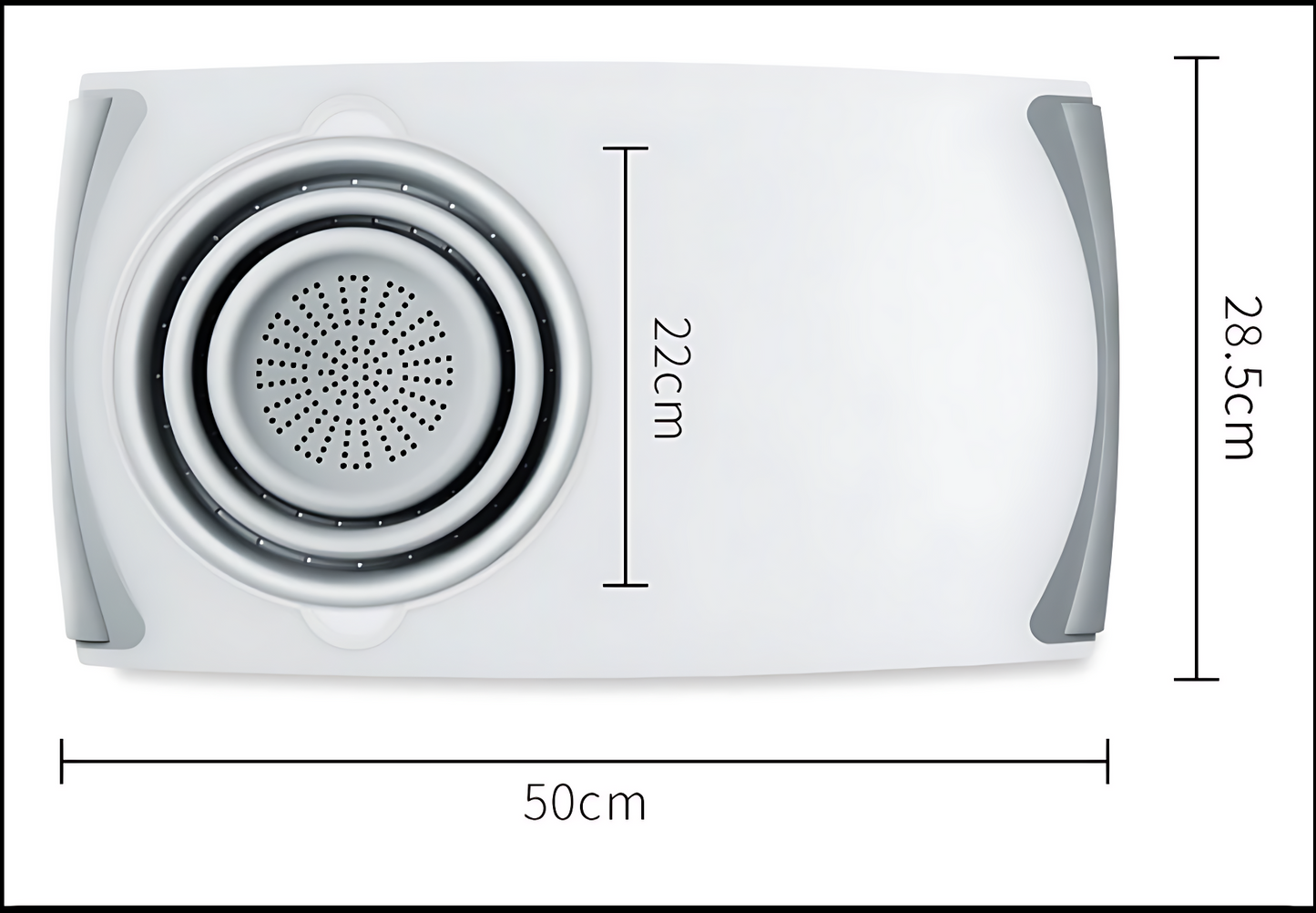 GoFuraaly™ Innovative 3-in-1 Foldable Cutting Board & Wash Tub