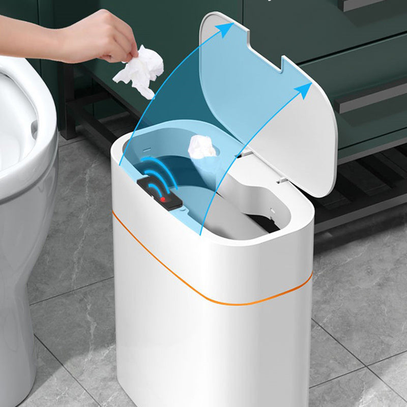 Smart Induction Trash Can – Automatic Sensor Lid, Leak‑Proof, UV & Deodorization
