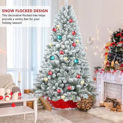GoFuraaly™ Classic Artificial Christmas Tree | Easy Setup & Reusable PVC