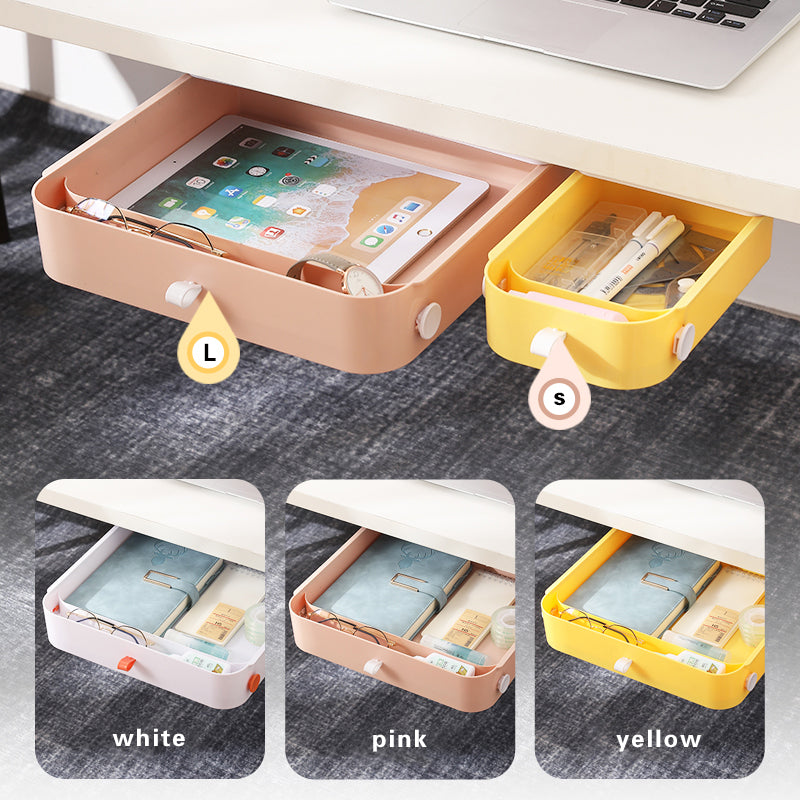 GoFuraaly™ Invisible Self-Adhesive Under Desk Drawer Organizer