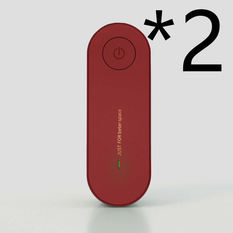 Portable Negative‑Ion Air Purifier & Deodorizer – Home Office USB Compact Fresh Air Device