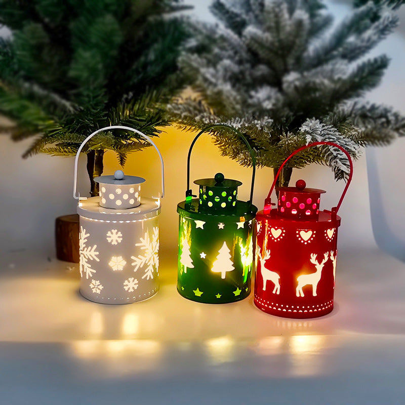 GoFuraaly™ Nordic Glow LED Lanterns – Battery-Powered Electronic Candles for Holiday & Home Decor