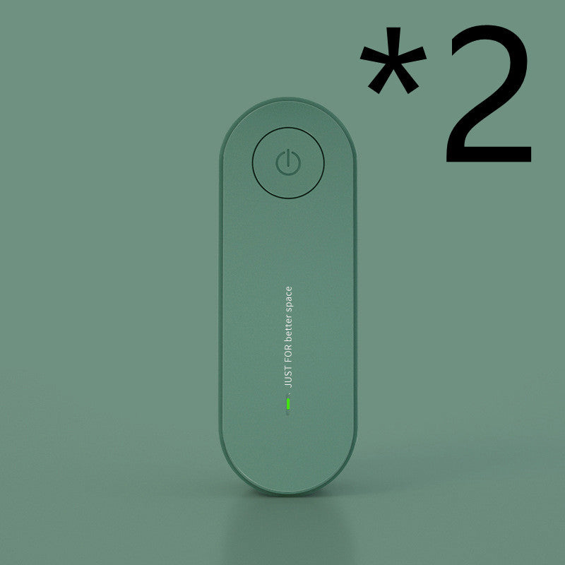 Portable Negative‑Ion Air Purifier & Deodorizer – Home Office USB Compact Fresh Air Device