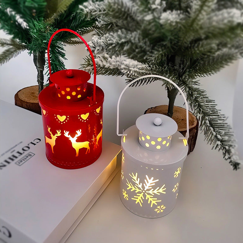 GoFuraaly™ Nordic Glow LED Lanterns – Battery-Powered Electronic Candles for Holiday & Home Decor
