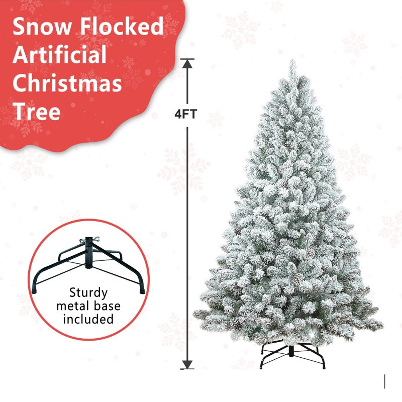 GoFuraaly™ Classic Artificial Christmas Tree | Easy Setup & Reusable PVC